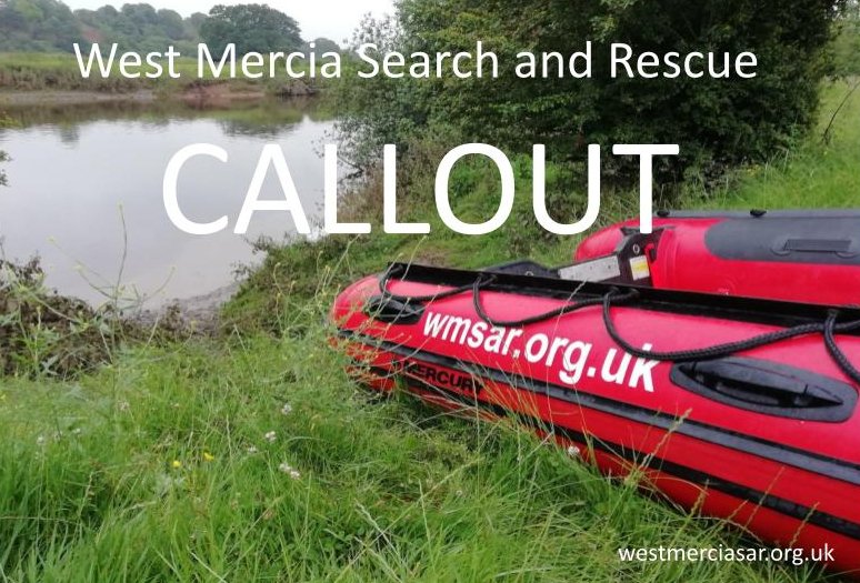C A L L O U T

Specialist water teams are en route to locate a high risk missing person in the Leicester area in support of <a href="/LeicesterSAR/">@LeicesterSAR</a>