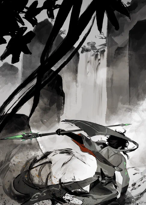 #原神 #魈
『古往今来』

※制作過程リプにて 