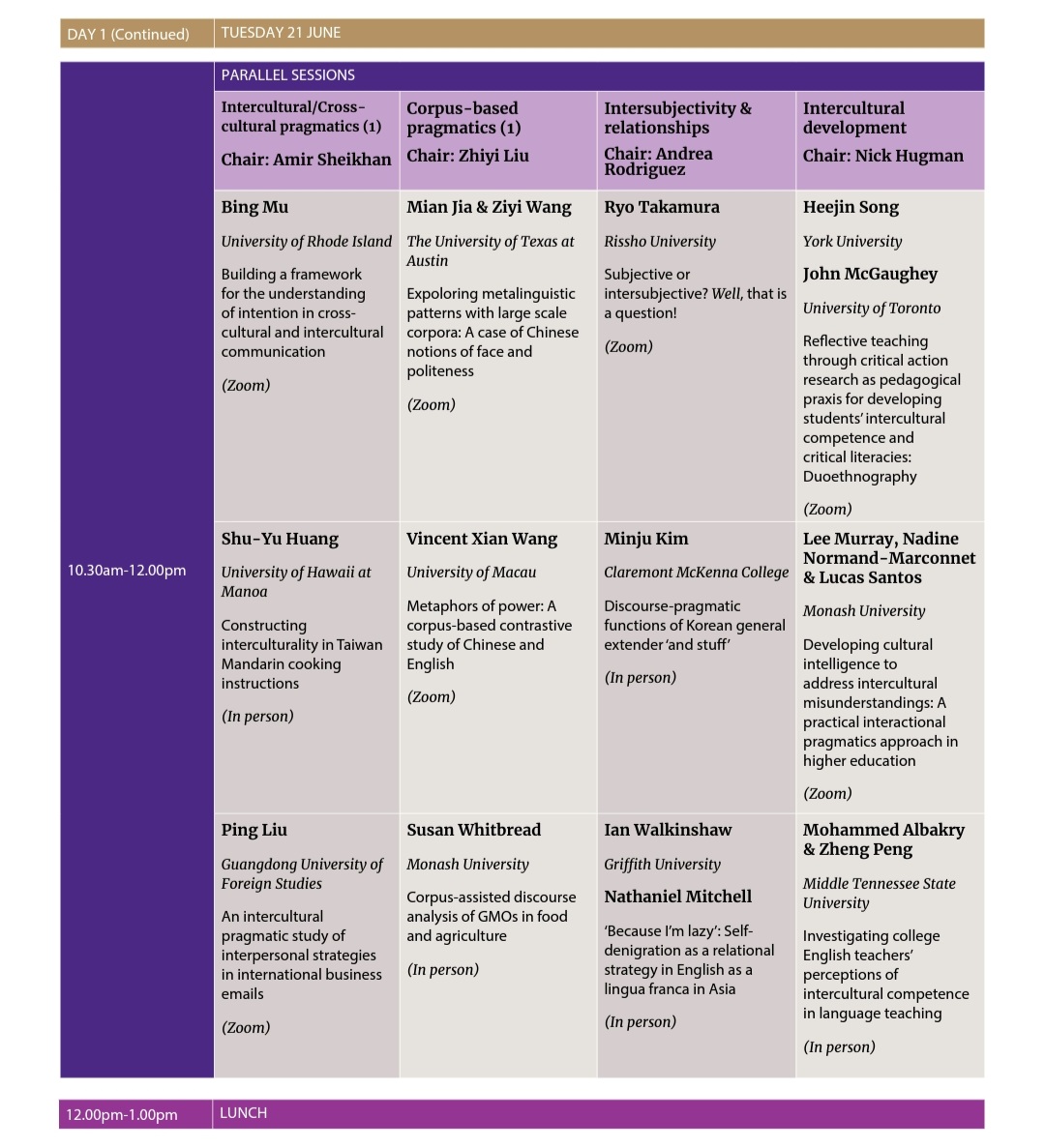 inpra9's tweet photo. 📢 The final programme's here! 📑 

If you are interested in attending via Zoom, you can register online 📥
https://t.co/Yo2q3rH7PK

Day 1 🗣 @inpra9 https://t.co/GgwcaOMqoa