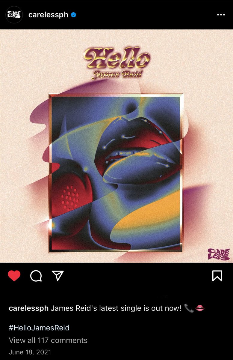 JamesReidRoyals's tweet photo. Happy 1st year to #HelloJamesReid ‘s single release! @tellemjaye @CARELESS_PH 🙌🏼📞👄

James Reid | #JamesReid https://t.co/dCBzjrQTYa