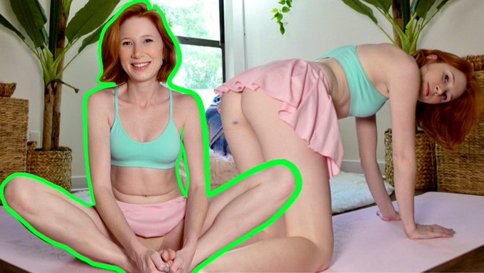 Cum watch me do yoga in a mini skirt! 😘 https://t.co/T8QPPO3vOK https://t.co/dgK55GVe9J