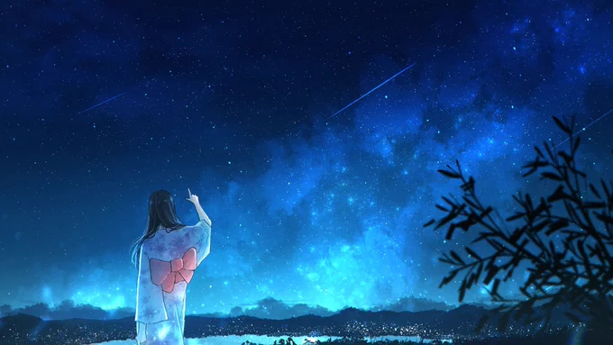 あつさんの楽曲イラストたち🌌 