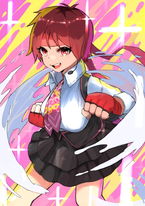 さくら
#StreetFighter 
#格ゲーキャラ描こうぜ 