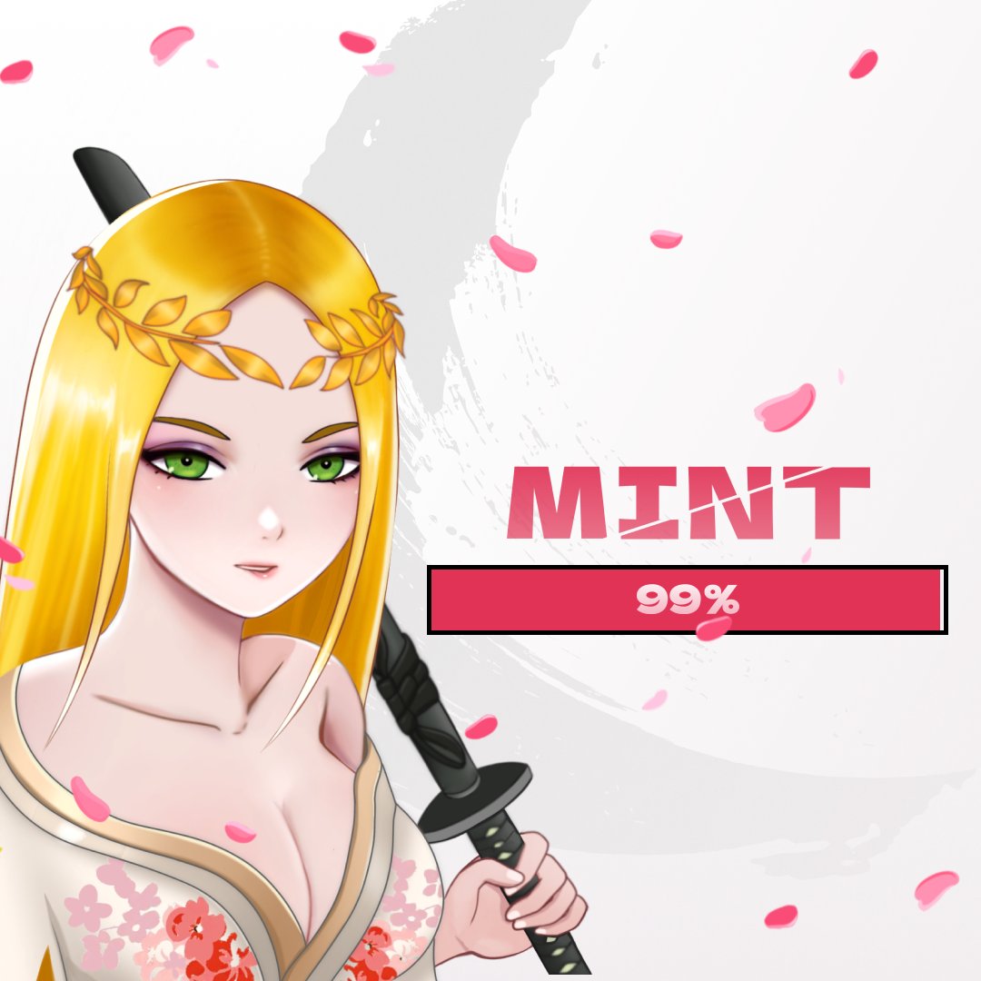 Are u ready? ...🔋

➕One more push! Give reactions🖤

#Mint #MintingSoon #Mintingnow #MintOfTheDay #NFTs #SolanaNFT #Solana #SolanaGiveaways #MINTers #NFTCommmunity #anime #animegirl