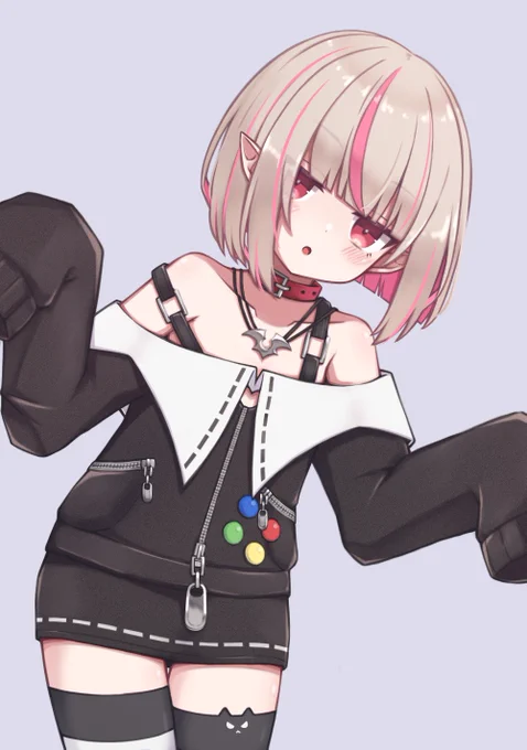 この衣装のボブもいいなっていう絵
#りりむとおえかき 