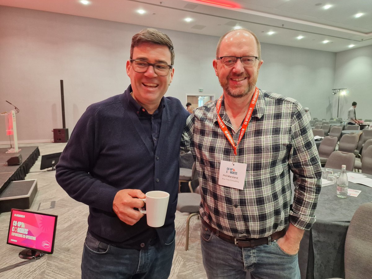 #CoopCongress I can't remember what I said that was so funny 🤔maybe it was the shirt?!!

<a href="/CooperativesUK/">Co-operatives UK</a> <a href="/AndyBurnhamGM/">Andy Burnham</a>