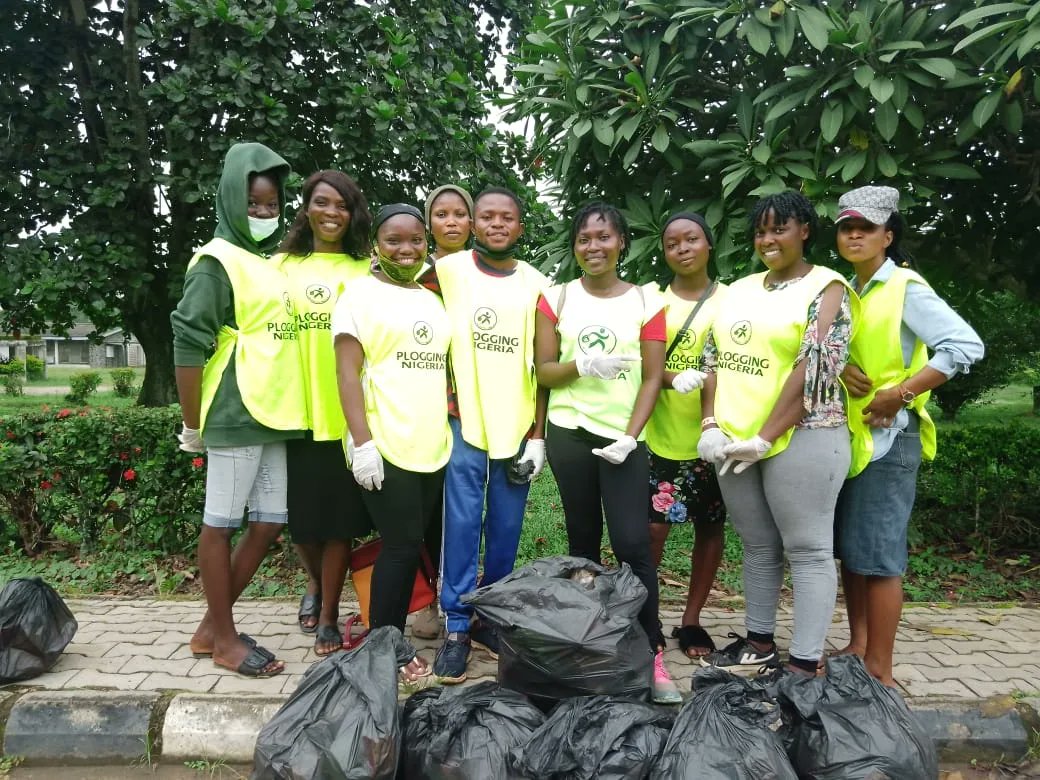 ploggingnigeria's tweet photo. #PloggingClubACE
#PloggingEpisode39
#PloggingNigeriaClub
#WeKeepFitToKeepClean
#FitPeopleInCleanCommunities
Picture thread... https://t.co/48a2cZ5eW3