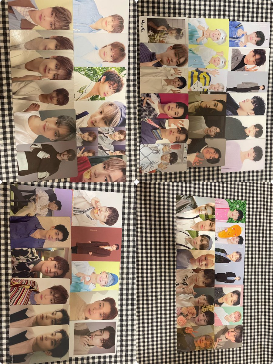 minhao__rtm's tweet photo. 譲　画像　
求　ini 佐野雄大　高塚大夢　
        jo1 佐藤景瑚
　　ジャニーズ　スノスト優先
メルカリ(匿名便)または埼玉、都内手渡し　
厚紙　デタカ❌
セブチ　seventeen 交換　トレカ交換　hanabi btsバンタン　twice ドーム　東京　スノ　スト　nct 127 u  ini I シリアル
SixTONES https://t.co/dRaaoMj5qy