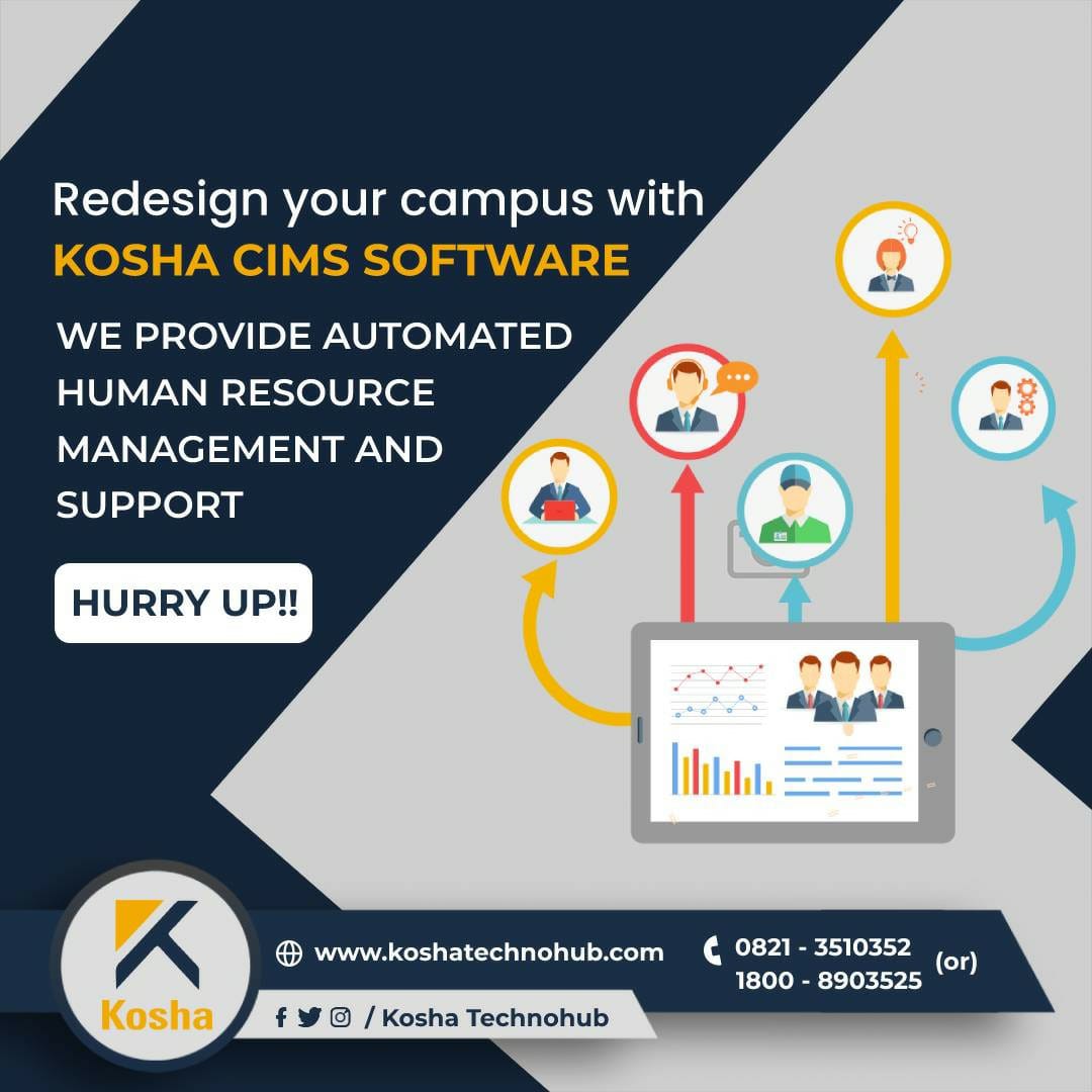 KoshaTechnohub's tweet photo. KOSHA CIMS 
-Assess your institute’s requirements
-Customizable Platform
-End User Training
-100% Data Security
Want to know more?
Don't hesitate to connect us, find the key details below
+91-8088058393
https://t.co/31C9nPbnJv
info@koshatechnohub.com
#erp #software #india #kosha https://t.co/4T4lhCd7OD