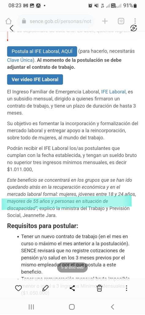 LuisMauricioSo7's tweet photo. @SenceChile @gabrielboric @mariomarcelc @KarolCariola @alinco_rene @PamJiles @DuranDiputado @Raul_Soto1 @mariseka El tema en cuestión es determinar si mi edad es oh no impedimento para optar al IFE toda vez que en su página indica que debe ser msyor de 55 años.
Gracias. https://t.co/lQZJCeUlIO