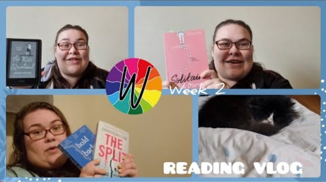 Chanelbookcrner's tweet photo. 🌈 NEW VIDEO 🌈

WEEKLY READING VLOG ( 6th - 12th ) | week 2 of #Whateverathon  🌈

☆ MENTIONS ☆
@Stephloves4
@CliteratureClub
@whateverthon

https://t.co/h5pdYEQnP9 https://t.co/qVjyB72wmL