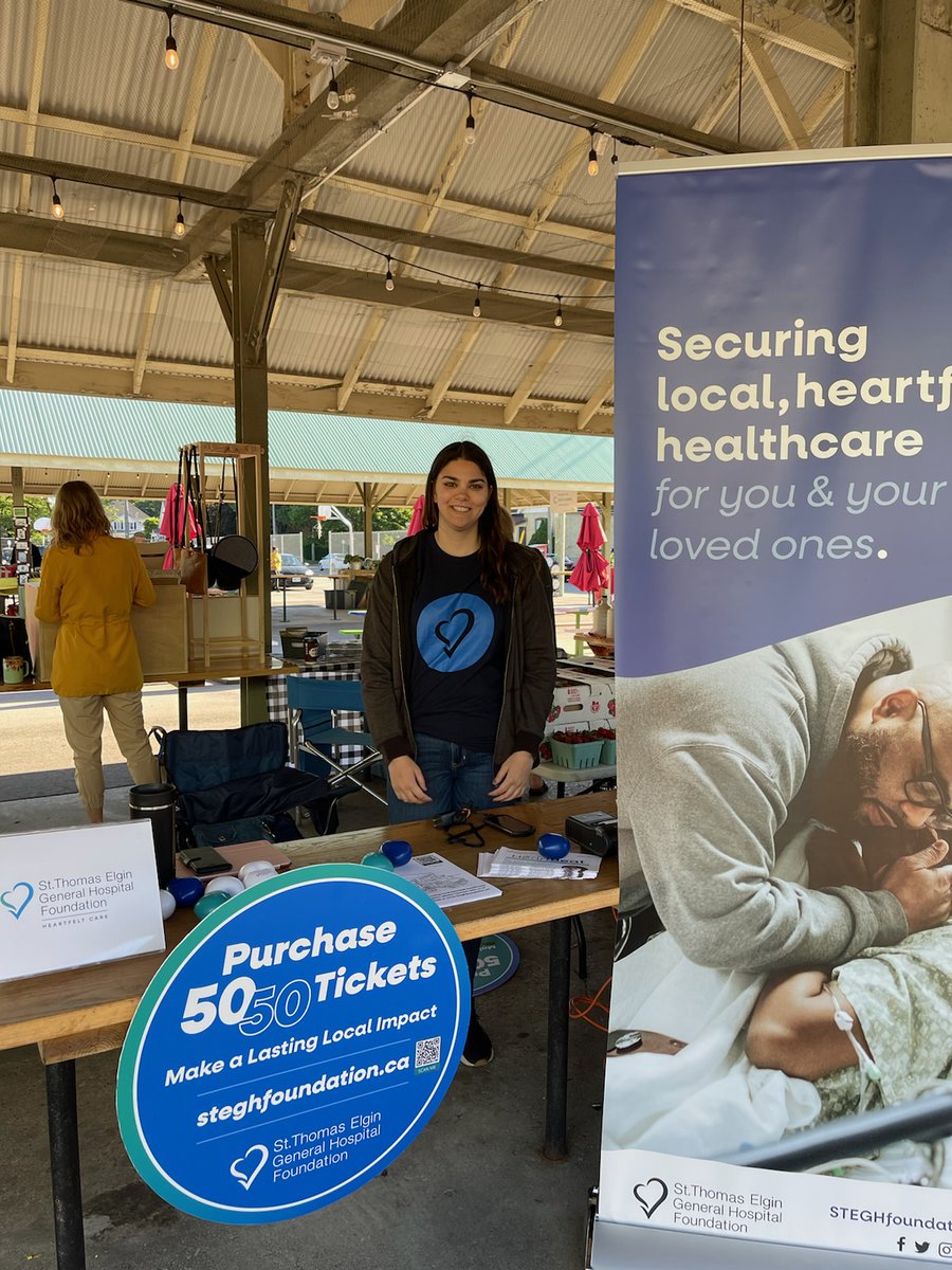 ourSTEGH's tweet photo. Come see your Foundation at the @HortonMarket today! Get your 50/50 tickets and meet Jacqueline and Janelle! #MeetMeAtTheMarket on July 16, August 20, September 17, October 15 too! We can't wait to see you there!#STEGHFoundation #StThomasProud #STEGH #SoMuchMoreLife https://t.co/tuhZGELjgG