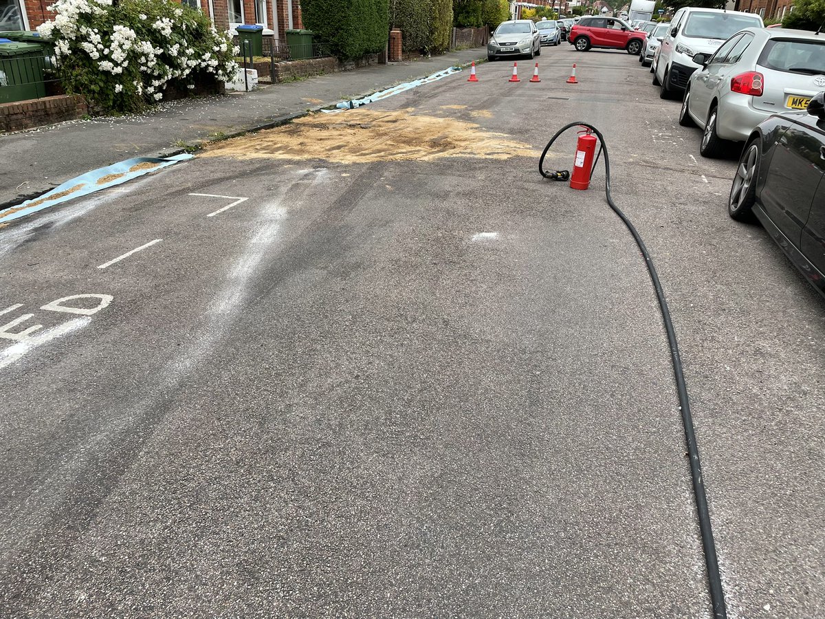 Dave Graham (@davegrahams025) on Twitter photo At a large diesel spill with <a href="/Redbridge53/">Redbridge Fire Stn</a> <a href="/Romsey33/">Romsey Fire Station</a>. AFA started to sound whilst here in another property also dealt with. A Community Safety opportunity taken with good effect At a large diesel spill with <a href="/Redbridge53/">Redbridge Fire Stn</a> <a href="/Romsey33/">Romsey Fire Station</a>. AFA started to sound whilst here in another property also dealt with. A Community Safety opportunity taken with good effect