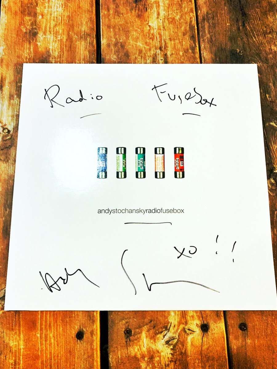 Autographed copies of Radio Fusebox being sold at <a href="/obsoleterecords/">Obsolete Recording</a> for Record Store Day. Thanks Ian