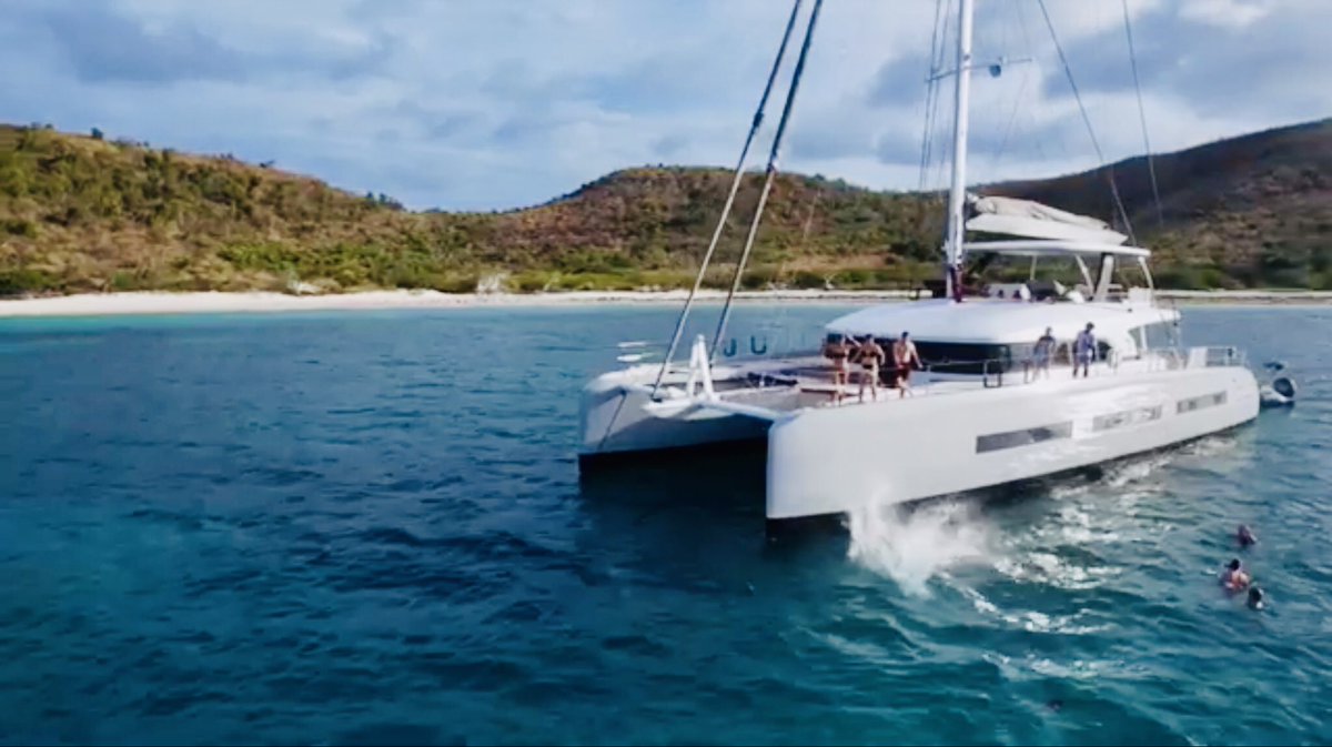 What a holiday these guests had aboard Lagoon 77 Tellstar in the BVI  Check it out bit.ly/3xzEAjc

#bvi #lagoon77 #sailingholiday #beaches #luxurytravel #makingmemories #familyholiday #crewedcharter #Paradise
