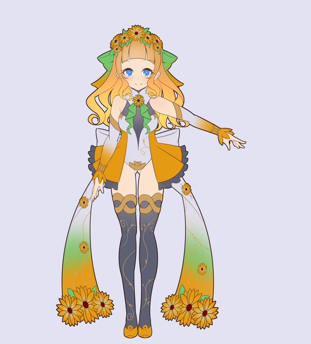 花の魔法少女ちゃん達… 