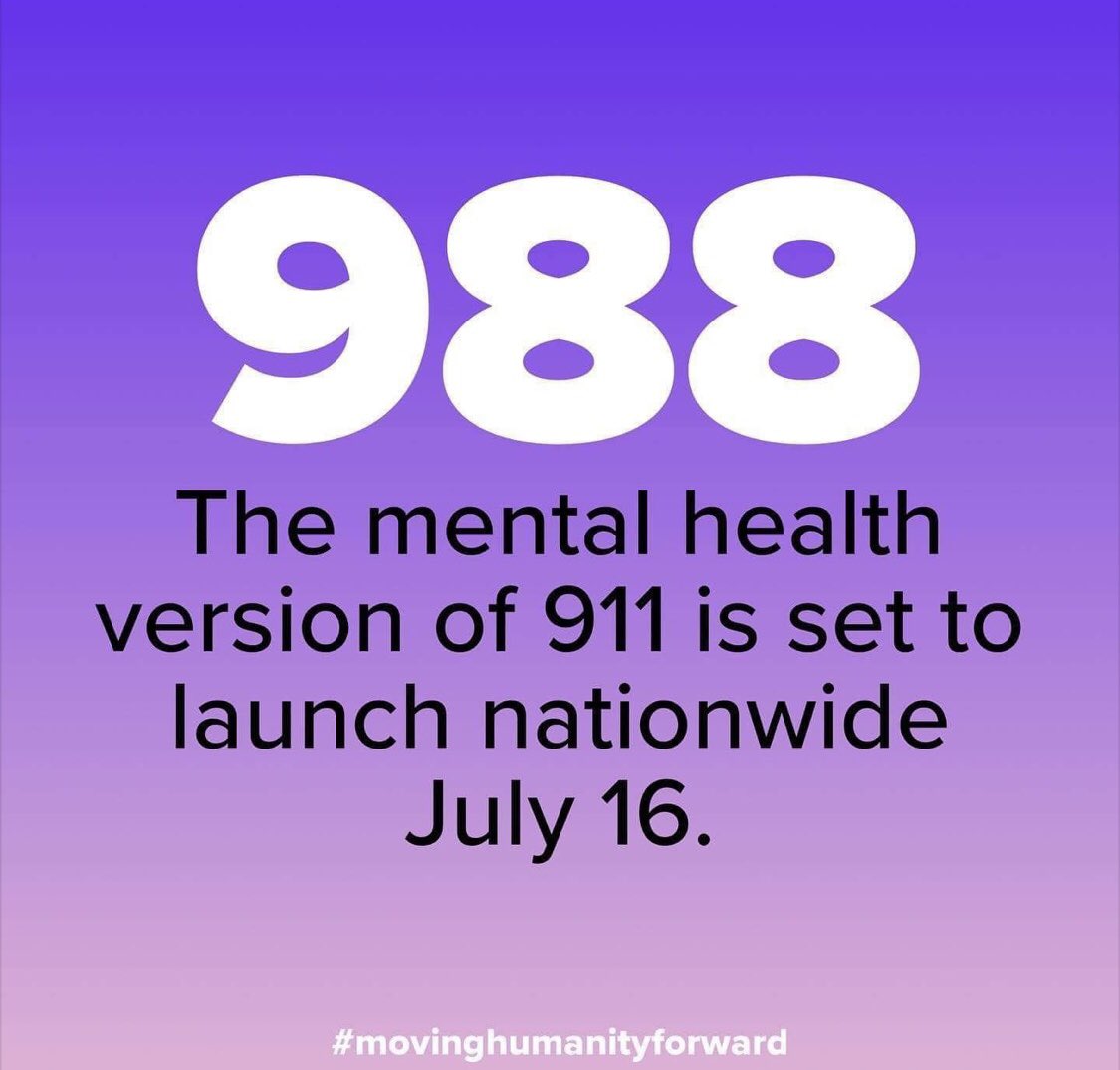 This is so needed—an easy number to remember when things aren’t easy.