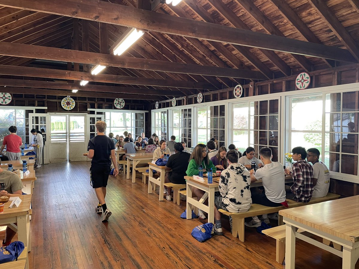 CampNeidig's tweet photo. Day 2 is underway here at Camp Neidig!  Breakfast will soon be followed by back to back activity sessions! 🧇 https://t.co/io8EdH8ZDs
