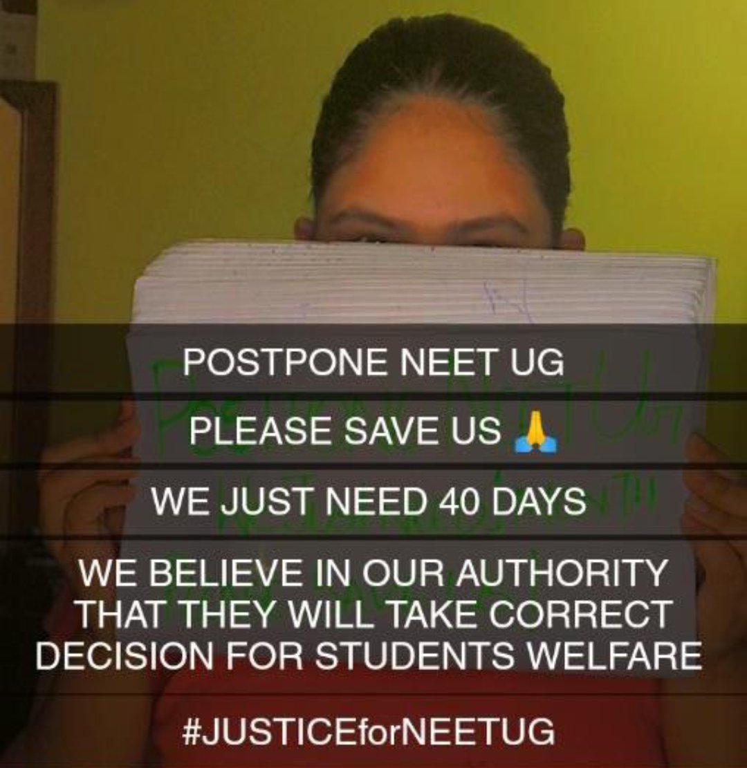 Sarthak80381272's tweet photo. We r not asking for extra Time We r asking for the time we Deserve to cope up with delayed counseling and Uncertainty caused due to EWS quota case  @DG_NTA @dpradhanbjp @narendramodi @ndtv @TOI_Nagpur  @UrHimanshuBorah @News18India  #JUSTICEforNEETUG plz Help Modiji 🙏 https://t.co/xVYuanVIfK