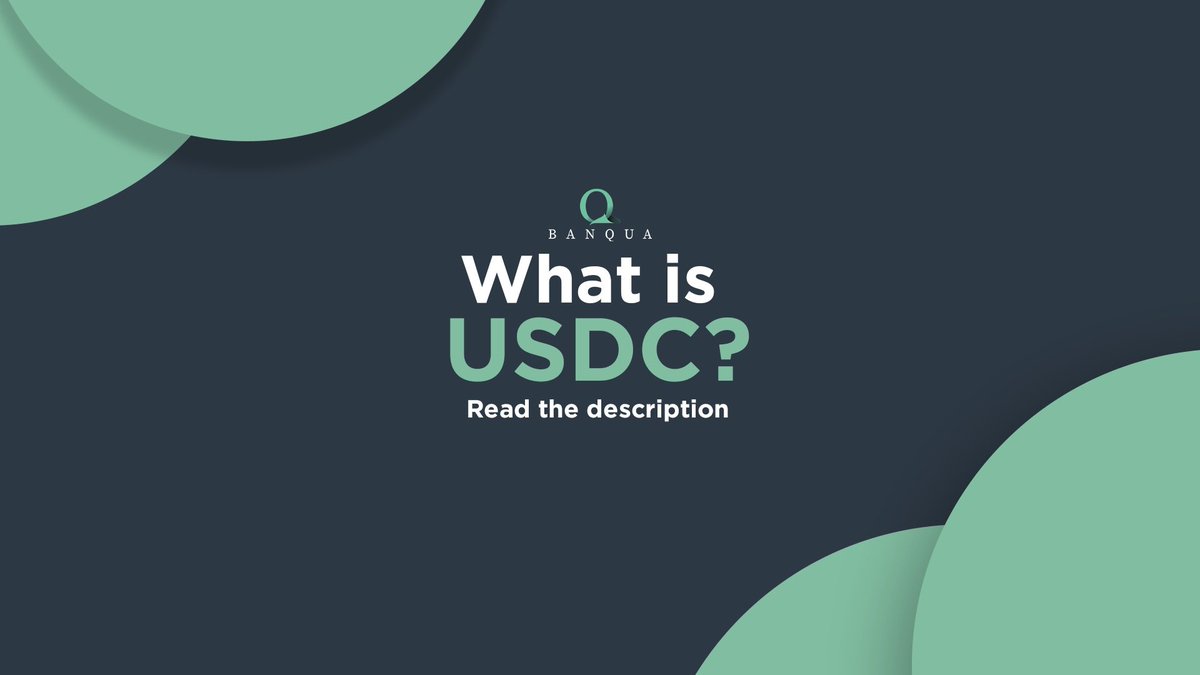 banquasocial_'s tweet photo. What is USDC?
https://t.co/07XbN0Qlq4
#banqua #usdc #bitcoin #stablecoi https://t.co/Wp0vQzBwyX