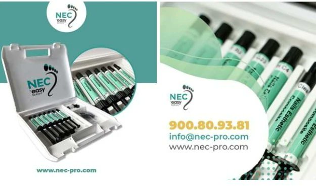 Gdelolmosanchez's tweet photo. Iniciamos las formaciones NEC reconstrucción ungueal con composites micro-hibridos en Galicia. 
El método de reconstrucción más novedoso e innovador para la podología,  con la garantía de ser un Producto Sanitario. Desarrollo e investigación podólogo español.
#NECPRO https://t.co/INz1Xgby0Z