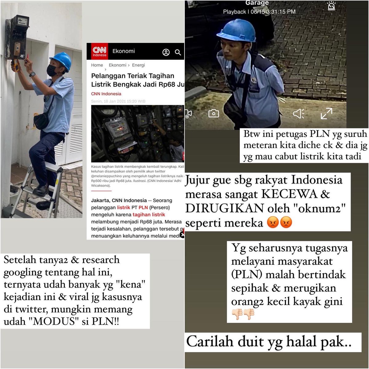WicaksonoSharon's tweet photo. Guys gw mau sharing pengalaman gak enak gw sama PLN. Tolong @_pln_id tindaklanjuti kejadian ini sdh sangat meresahkan kami sebagai warga. PLN itu perusahaan untuk melayani masyarakat, apakah begitu cara kerja kalian? @erickthohir @KemenBUMN @KomnasHAM @MataNajwa @MetroTVNewsRoom https://t.co/mttwk51IB1