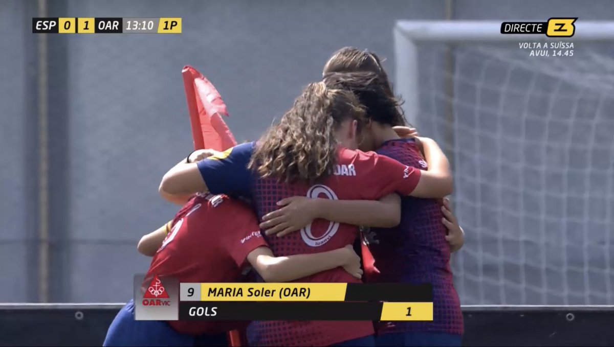 OARVic's tweet photo. 🏆 Subcampiones de Catalunya!

L’Infantil Femení A clou una temporada excel•lent amb la segona posició després de jugar la final contra el @RCDEFemeni (2-3)

Moltes felicitats! Una gran experiència i gran imatge de club! Enhorabona 💪🏻

🔵🔴 #SócdelOAR #oarvic https://t.co/VWrYbwkA0i
