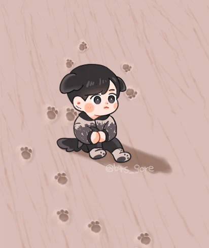 발자국마저 귀엽다니...........🐾

#BTS #JK @BTS_twt 