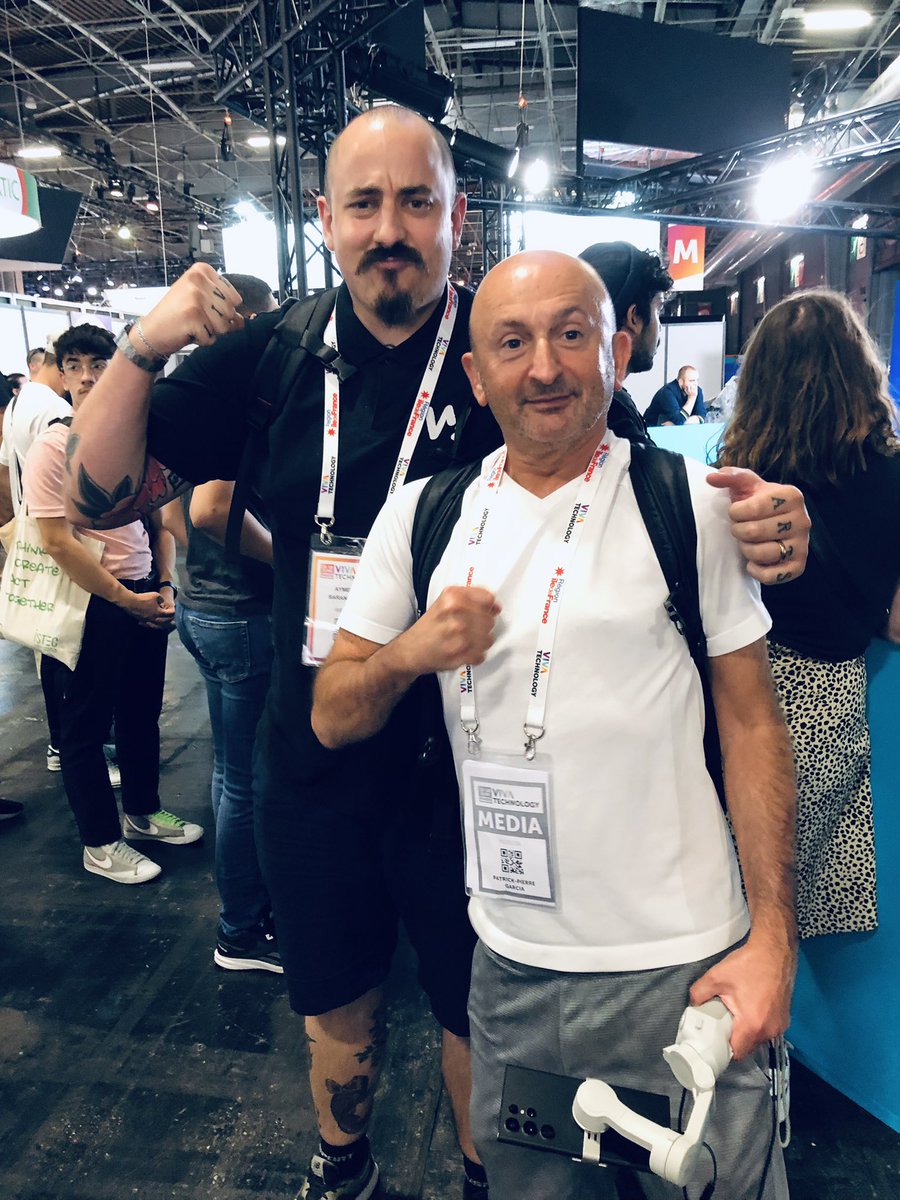 On aura bien ris, check rapide mais tu sembles authentique comme dans tes vidéos <a href="/ppgarcia75/">PP Garcia / PP World (OFFICIEL)</a> ! #VivaTech