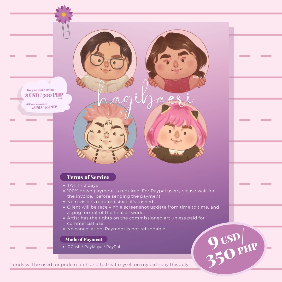 hagibaeri's tweet photo. 🦄 YCH Commissions Open 🦄

~a fluffy cute icon for you!~

💌 dm me or send me an email on hagibaeri.ph@gmail.com

pls retweet and boost if you see this (｡･ω･｡)ﾉ♡

#commissionsopen #ArtistOnTwitter #lookingforartist #Pride https://t.co/WSaGkQd5vT