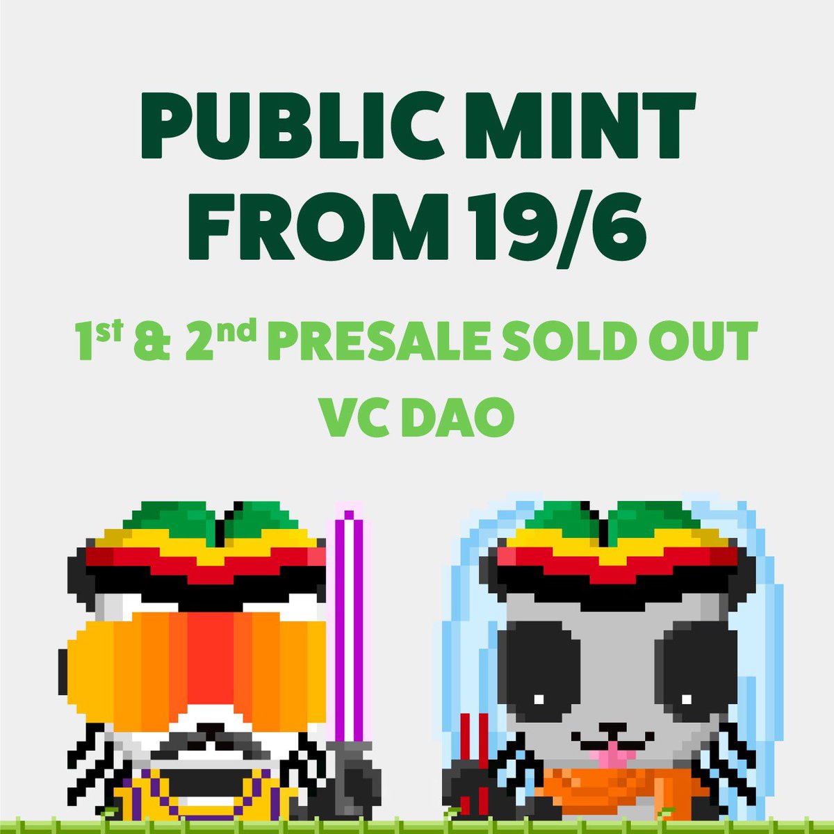 Naked Panda Crew | Presale Sold Out tweet media