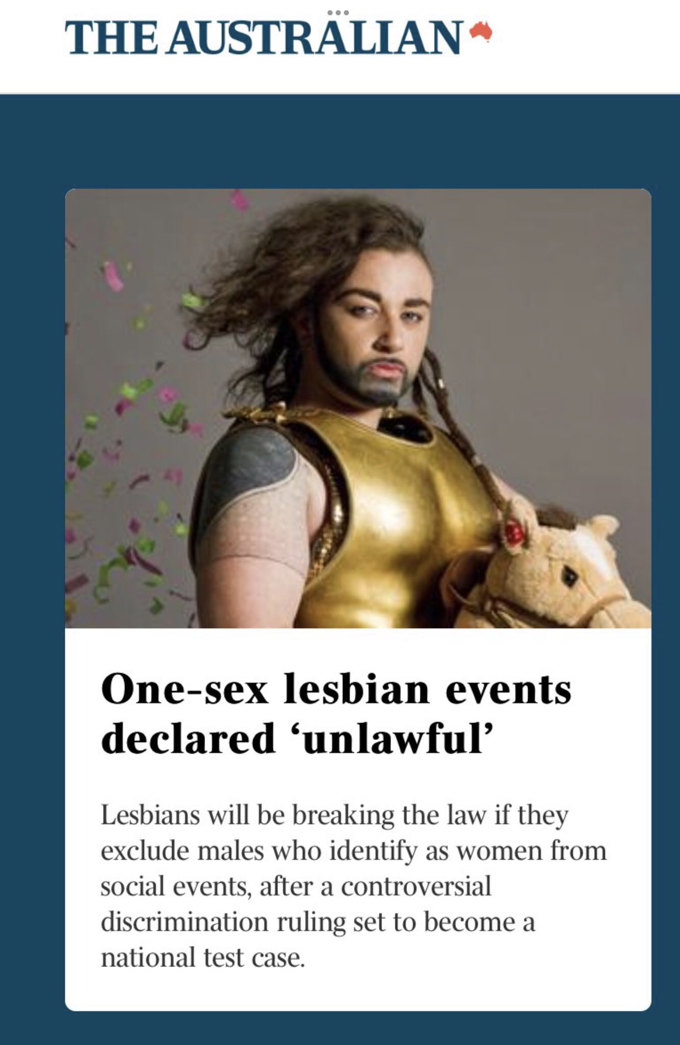 Sandman MGTOW on Twitter: "Soon lesbians will be forced to sleep with