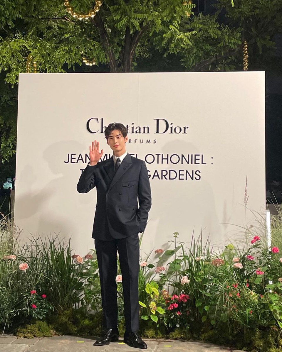 📸 Dior Beauty Official Kakao The event attended by artist Jean Michel  Othoniel and Brand Ambassador Kim Yuna and CHA EUNWOO…