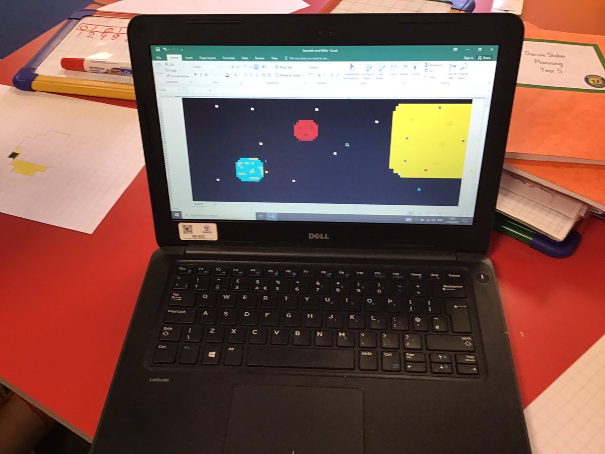 ManorPrimarySch's tweet photo. 5GC showcasing our tremendous computing curriculum creating brilliant pixel art!! Can not wait to see what they create next!!! #oursolarsystem #computingart #pixelperfect https://t.co/Hxlfa2ksg7