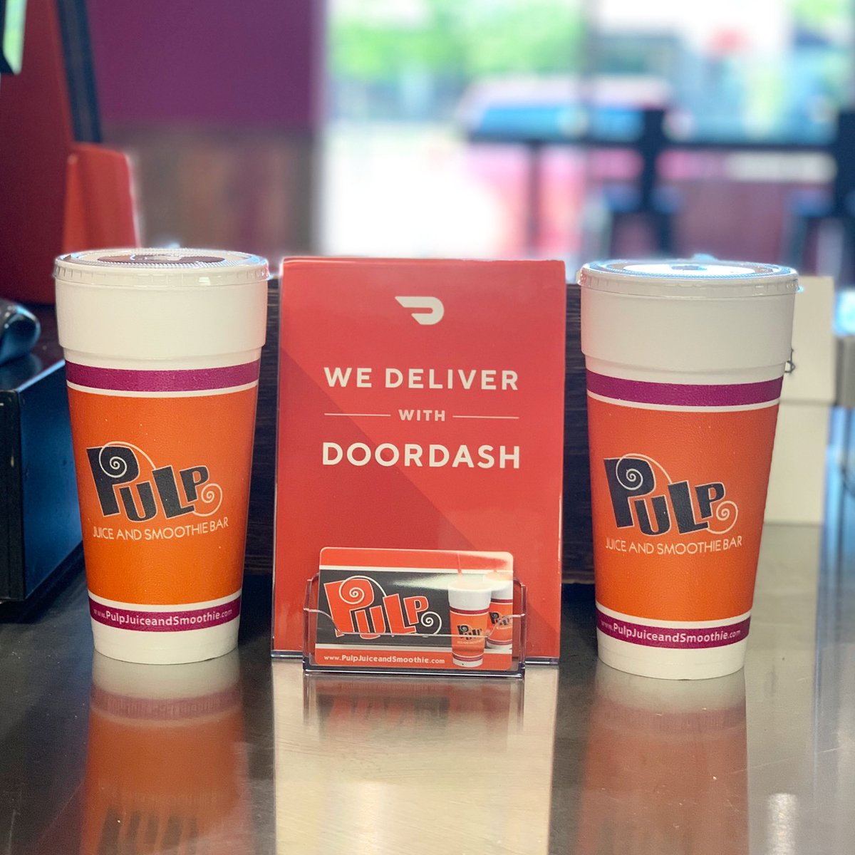 PulpMayfield's tweet image. 🚨Exciting news!🚨 We are now on DoorDash for delivery and ordering ahead! Get our fresh fruit smoothies delivered right to your door!