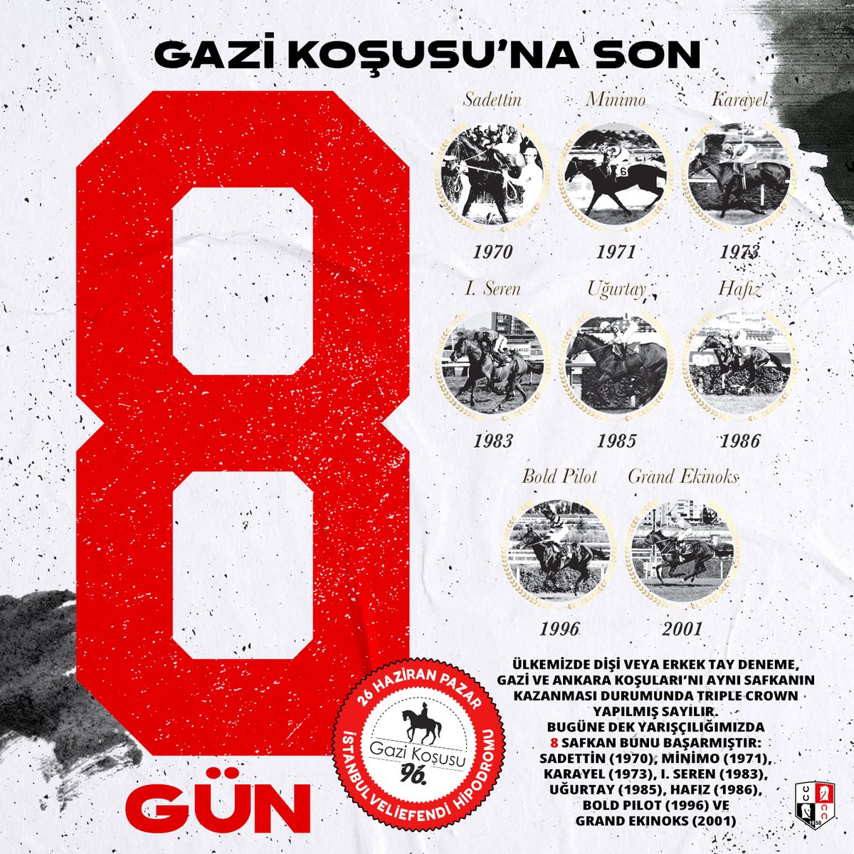 Son 8 gün! #GaziKoşusu