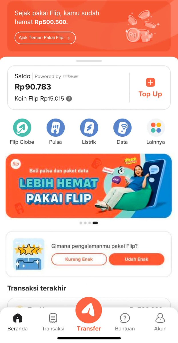 12Jesicha's tweet photo. Makin smangat deh transaksi Pakai Flip #FlipWujudkanHematmu https://t.co/hVIf6Ttfcj