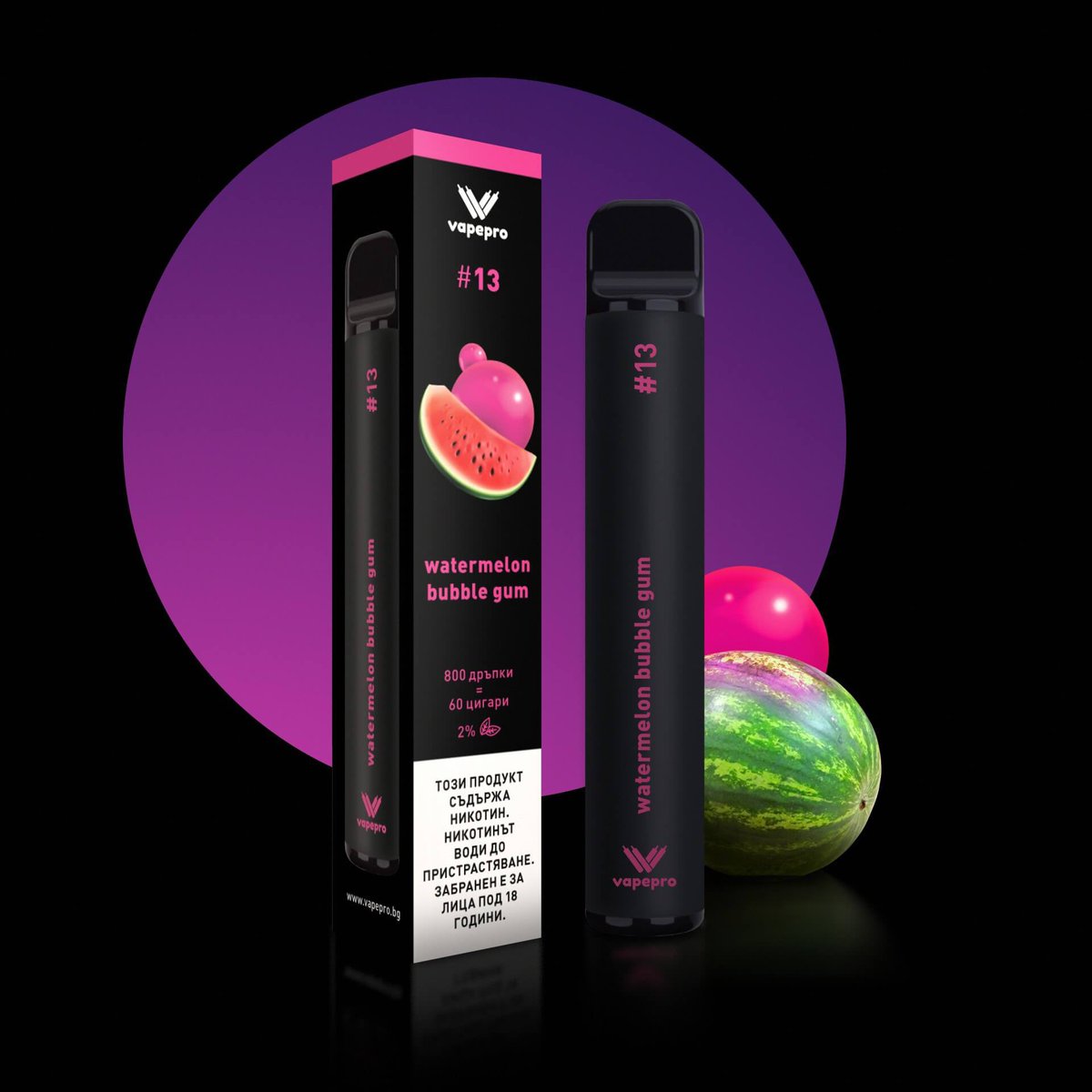 VAPEPRONG's tweet photo. Watermelon Bubble Gum #13
What could be better than a bite of a big piece of sweet and juicy watermelon? Vapepro Watermelon Bubble Gum is an appetizing delight of juicy chewing gum nd extremely refreshing watermelon.Transfer yourself to your carefree childhood from the first puff https://t.co/Bx1mWCFC9H