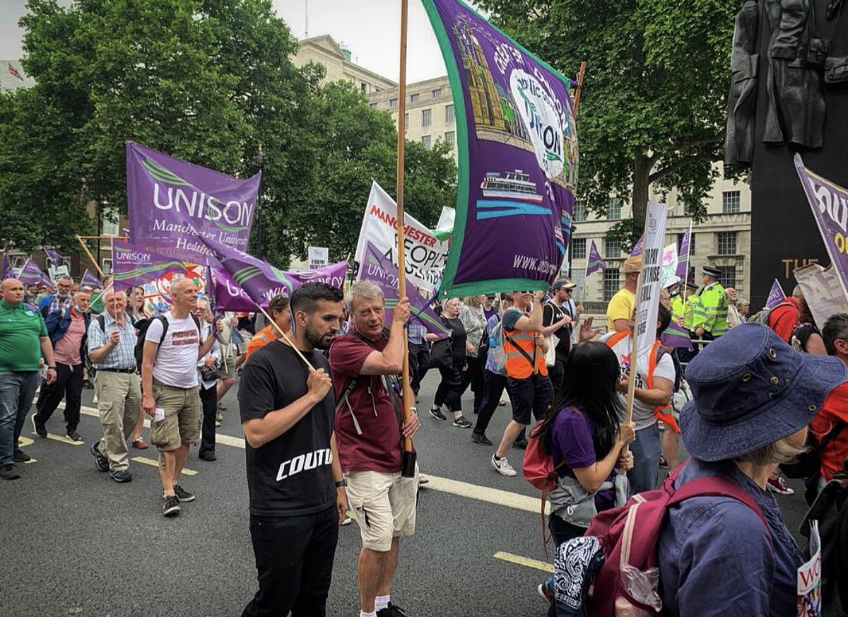 metecoban92's tweet photo. Working people deserve better than poverty wages and insecure working conditions. 

I'm marching with @UnisonTheUnion today to #DemandBetter ✊🏼✊🏾 https://t.co/ilsbgdzwxi