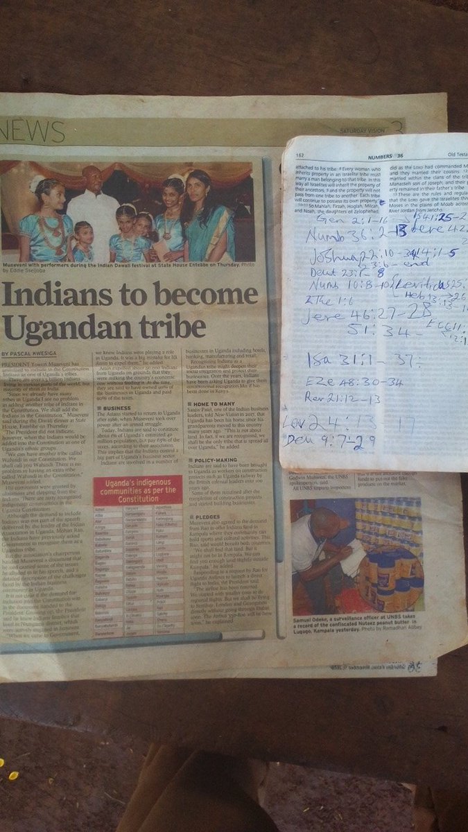 Doctor_Engole's tweet photo. How can Indians be called one of the tribes of Uganda. Don't we have a distinct boundary known as Indian ocean? These people have been given a very big portion of land especially in Kiryandongo district. Why? This is selling our Motherland Uganda &amp; by only One family. https://t.co/zJfvBooOyJ