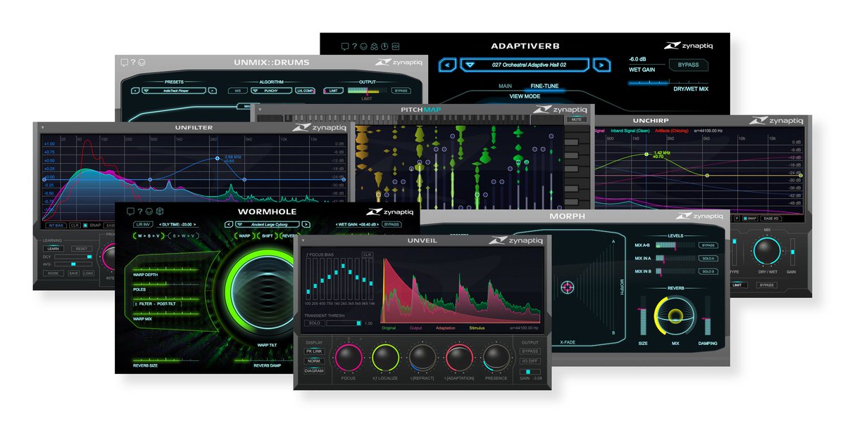 zynaptiq's tweet photo. Congrats for winning the @Excision Bass Initiative to @itszizimusic @JVZMINCREATES, @vastiveofficial @Dani_Demand @RZRKTmusic @GreenMatter_ @TheArcturians @zingaramusic @mikeshft_mikecw @AHundredDrums - right on❤️🔥👍😎 In your email: ZAP II feat. #PITCHMAP as part of the prize🎉 https://t.co/3IN58Wauq9
