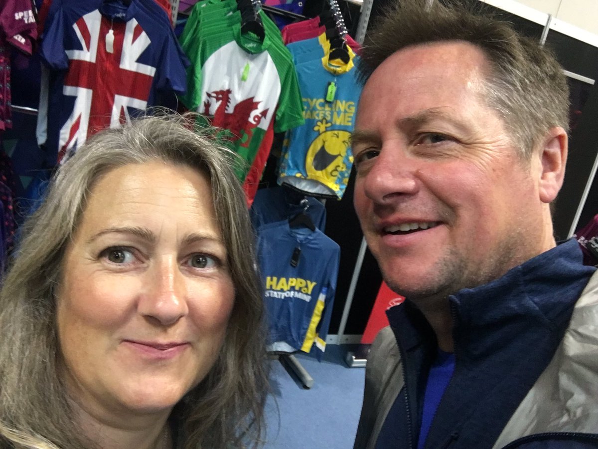 #nationalcyclingshow will this be an expensive mistake buying Mr J a surprise ticket 🤣🤣