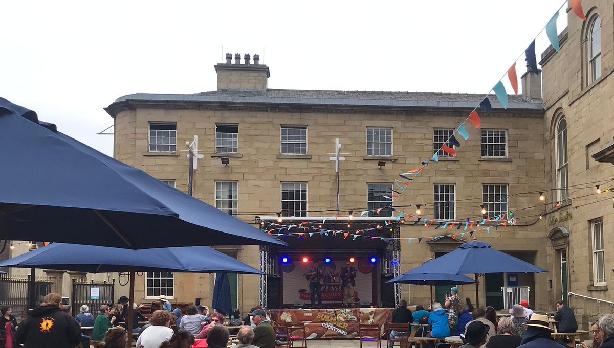 We're at the start of a brilliantly busy weekend here, hosting the Grand Northern Ukulele Festival <a href="/NorthernUke/">GNUF</a> 🎶