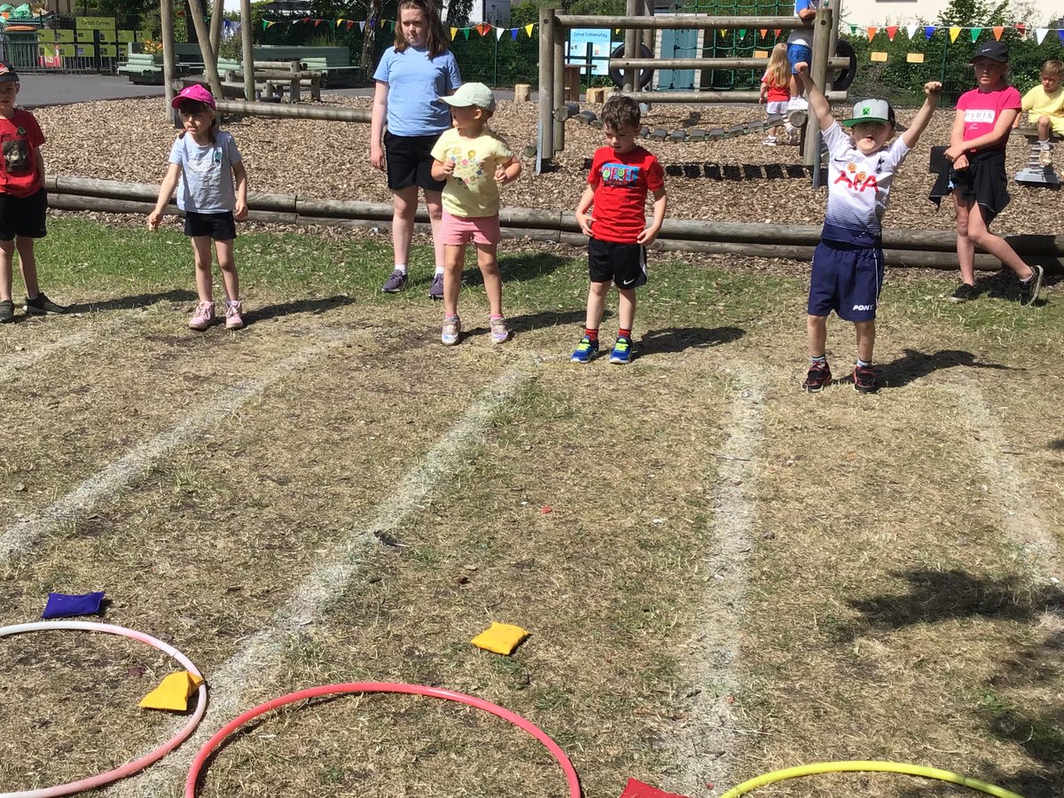 Penclawdd's tweet photo. #pencwhales Reception/Year 1 had a fabulous time on Friday at their Sports Day! Egg and spoon race, hurdles, sprint and throwing! It was a really hot day but we all enjoyed ourselves! #pencfp #pencr1 #penchealth #pencoutdoors #pencfun https://t.co/BobV1f0iKL