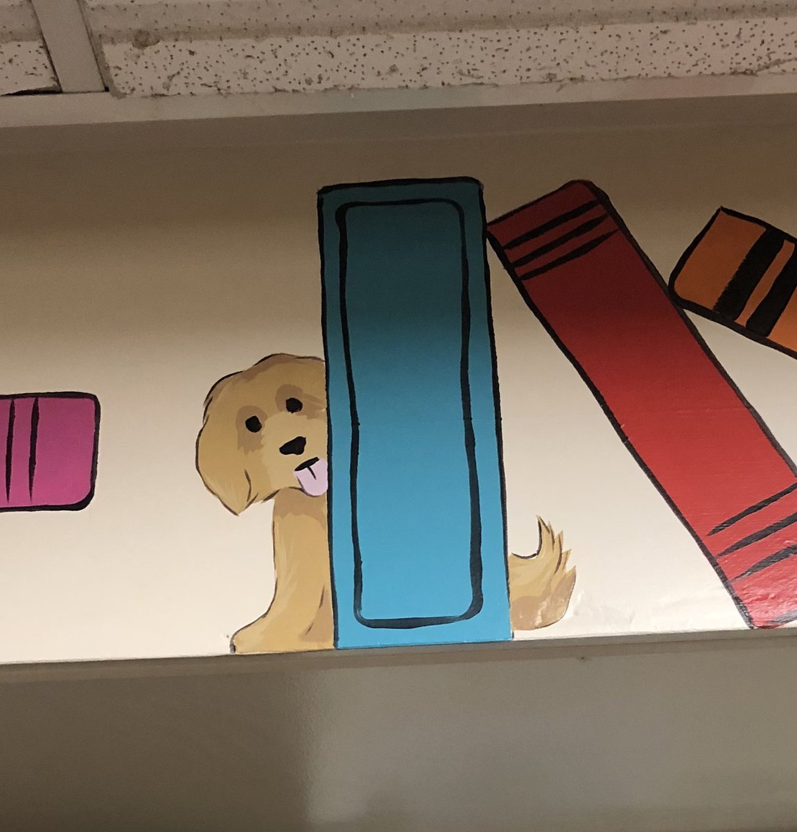 HighlandsMS_WP's tweet photo. An emotional farewell to our retiring school #therapydog. Thank you Poppy for all those special hugs. #WPProud ❤️🐾 https://t.co/EjUxhRyDLS