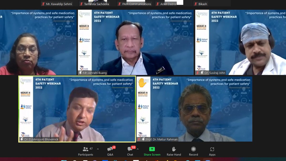 Ksehmi5's tweet photo. We need a national #MedicationSafety and #PatientSafety Tzar in each country, a patient safety officer in each hospital and a designated patient safety lead in each phramacy working in partnership with patients to coproduce a safe healthcare ecosystem @wpsd2022 #GPSAP 2021-30 https://t.co/L3eAcBuKG4
