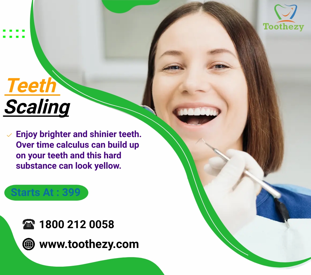 Toothezy's tweet photo. Dental scaling is routinely performed to help patients with gum disease and excessive plaque buildup. 
Consult with the dentists of Toothezy Call Us : 1800 212 0058 or Visit: https://t.co/0ADUGUQget
#Teethscaling #Teethwhitening #toothjewelry #dentalspa #dentaltreatments  #dental https://t.co/2GMs8MiYFl