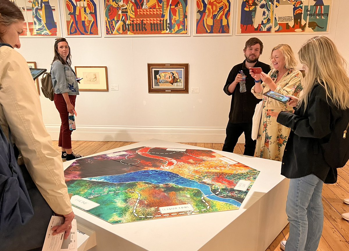 AndrewWestle's tweet photo. Gorgeous to see @dvd_mcf and @raheelkhan____ work @mcrartgallery an interactive map and story created with students of Manchester PRU.
Part of @artfund #ArtAssembly
Manchester is vibing today with all the creative activity! https://t.co/VsF8X3Zzq6