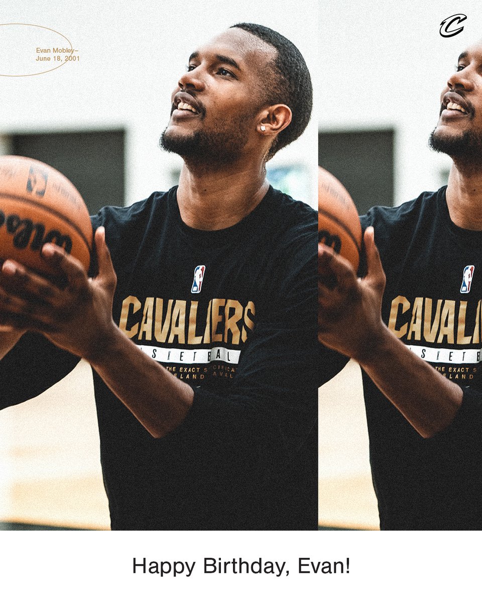 cavs's tweet photo. Happy Birthday, EV4!

RT to help us wish @evanmobley a very happy birthday 🎉 https://t.co/4NgTO6EMno