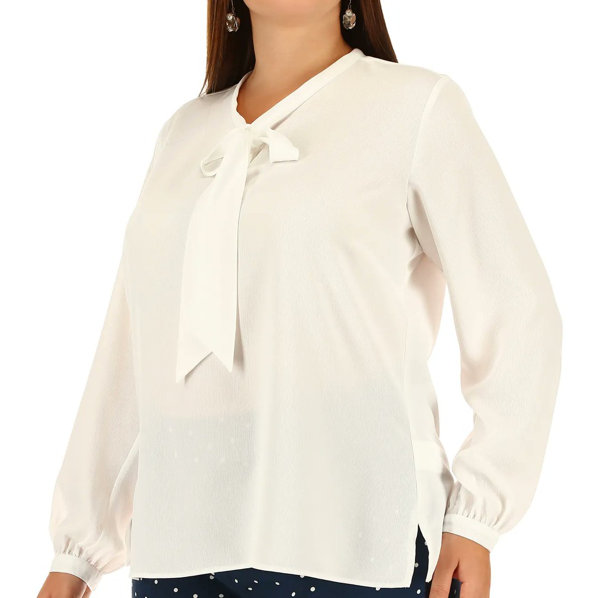 AlexisModa's tweet photo. Una blusa blanca con corbata siempre será versátil, se puede mezclar con muchos colores. Se pueden crear looks tanto sofisticados y formales como informales. #SoyAlexis #MujerAlexis #AlexisCurvy #LookCurvy #Moda #Estilo #curvygirls #primavera2022 https://t.co/ddH6dAUvc6
